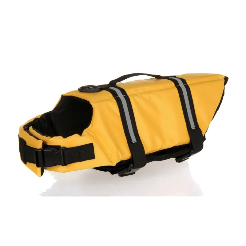 Flytväst för hund, gul variant