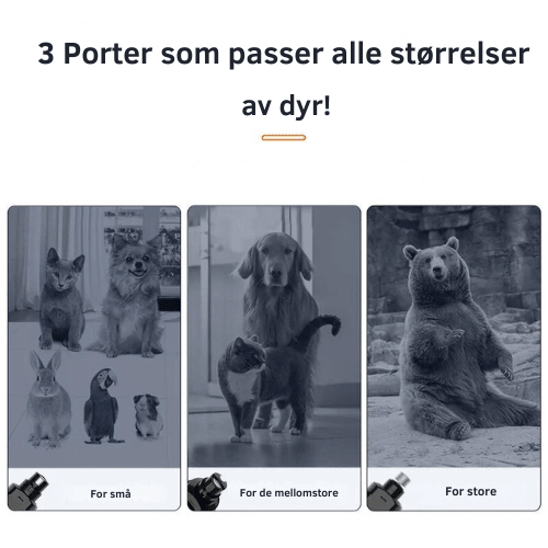 PawGroom™ - Klosliper med LED - lys - GodHund