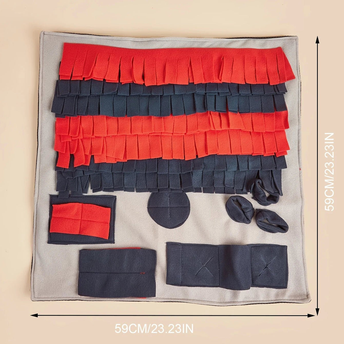 Square snuffle mat – product image 3
