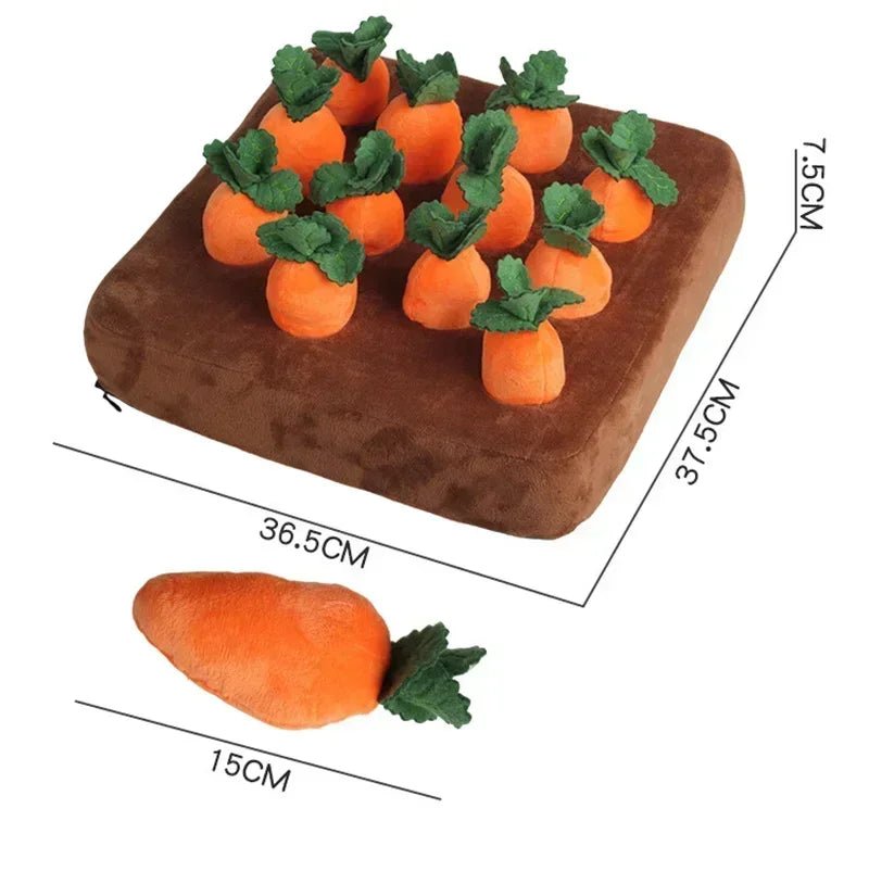 Snuseleke med gulrot – interaktiv matte – produktbilde 3