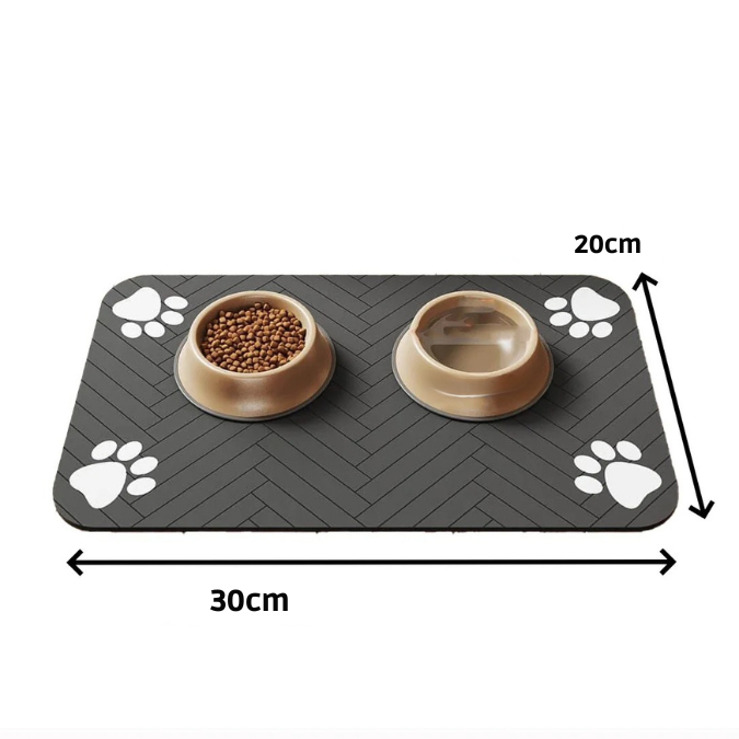 Vanntett måltidsmatte for hund
