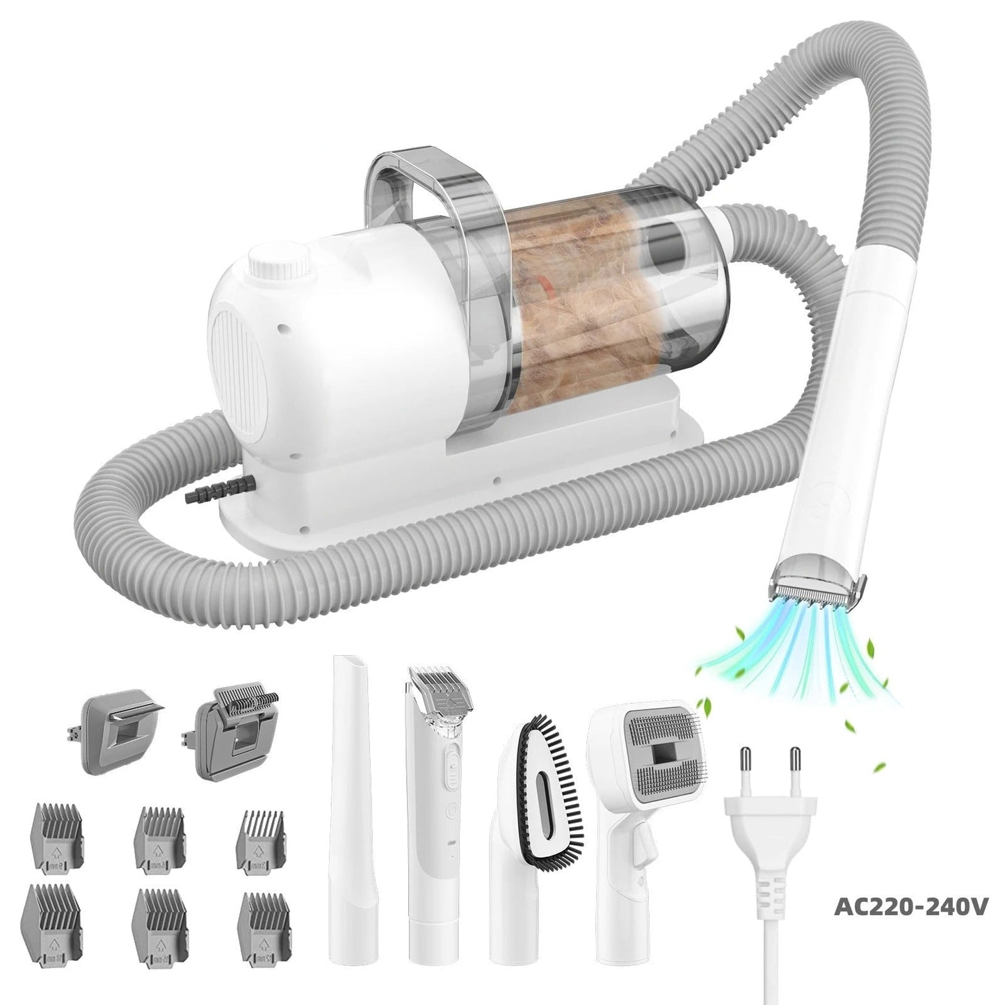 PelsVac™ – Børsting, klipp og støvsuging i ett - GodHund