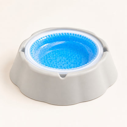 CoolSlurp kjølende vannskål med blått kjøleelement