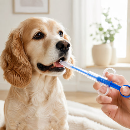 Rolig dosering med MedisinHjelper for hund