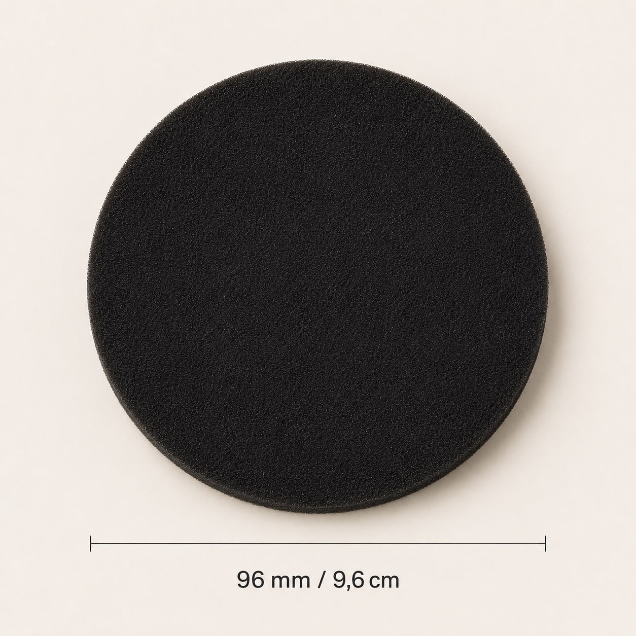 PelsVac skumfilter med diameter 96 mm