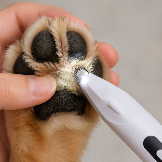 PawShave med presist trimmerhode og LED-arbeidslys