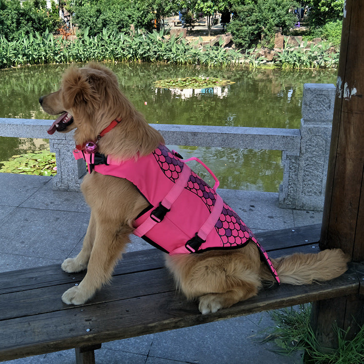 Flytväst för hund, rosa variant