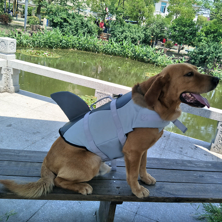 Flytväst för hund, grå variant