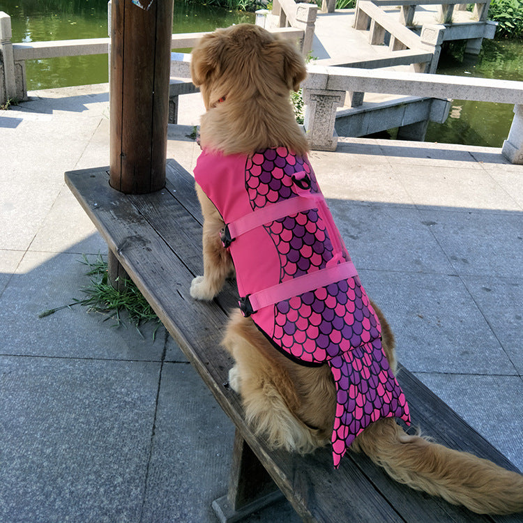 Flytväst för hund, rosa variant