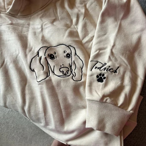 Tröja med bild och namn på din hund