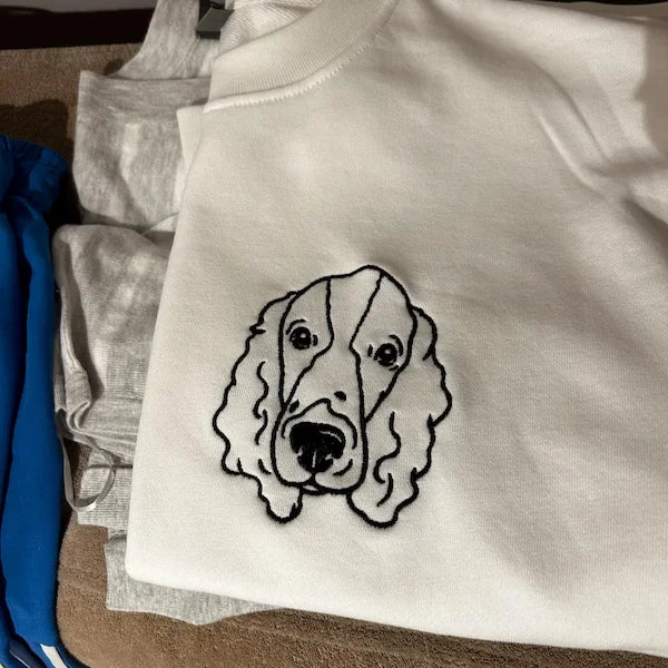 Tröja med bild och namn på din hund