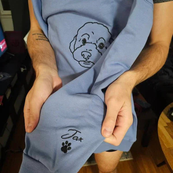 Tröja med bild och namn på din hund