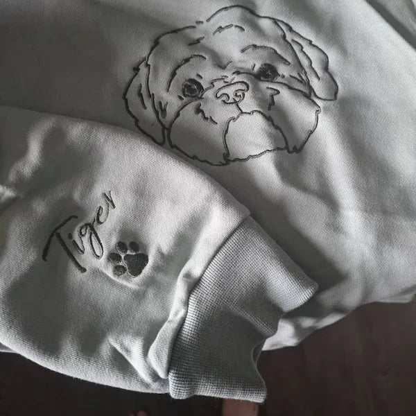 Tröja med bild och namn på din hund