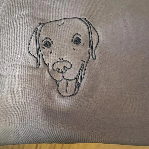 Tröja med bild och namn på din hund
