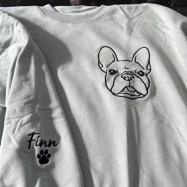 Tröja med bild och namn på din hund