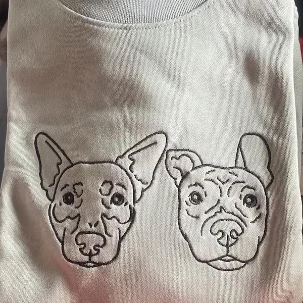 Tröja med bild och namn på din hund