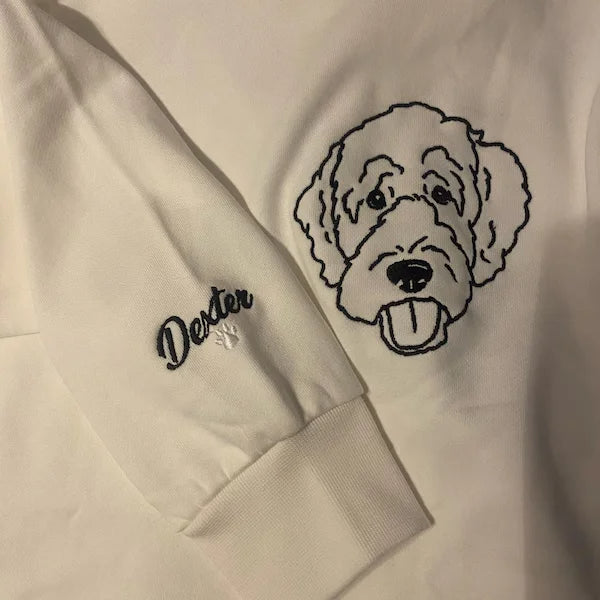 Tröja med bild och namn på din hund