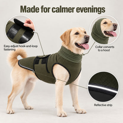 NyttårsRo™ – Compression Vest and Soft Hood for Dogs - product image 5