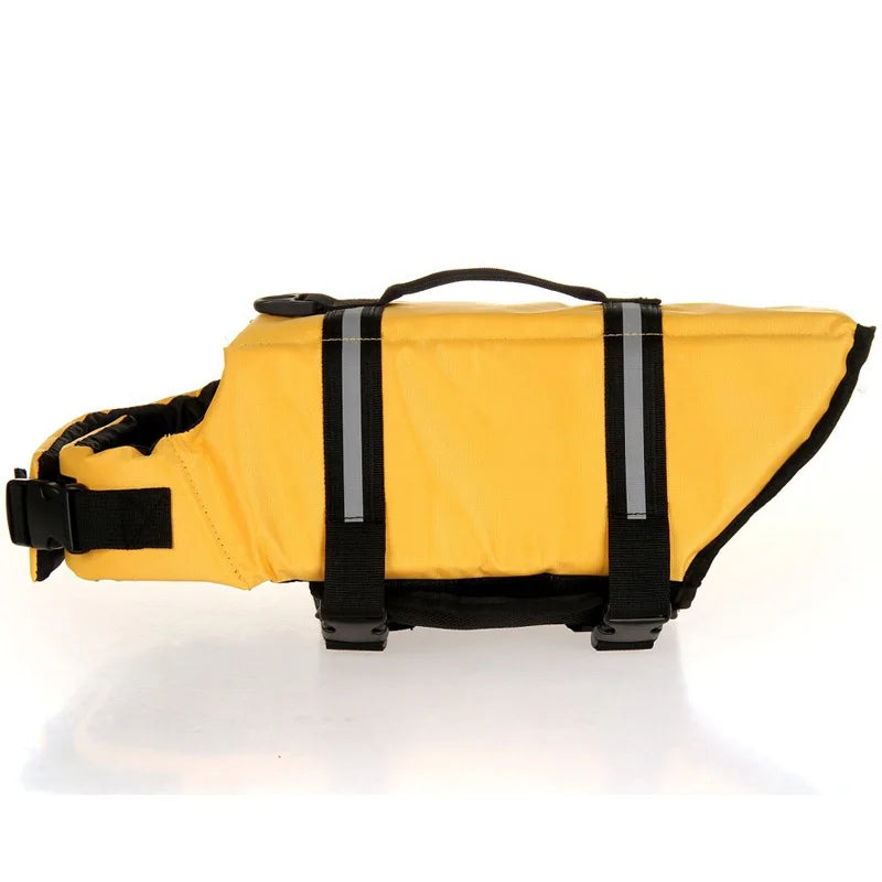 Flytväst för hund, gul variant