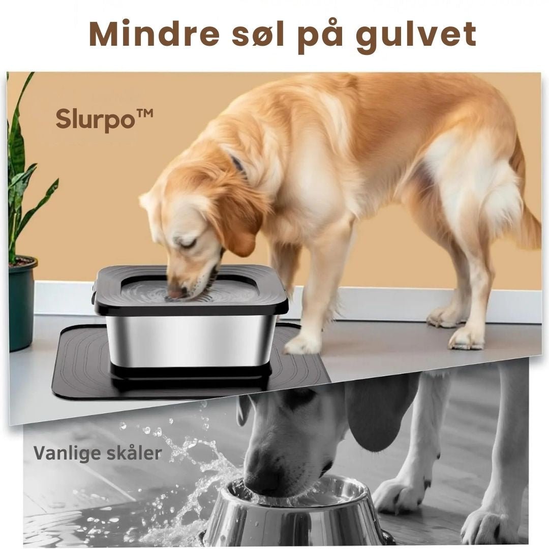 Slurpo™ - Sølefri hundeskål 10L - GodHund
