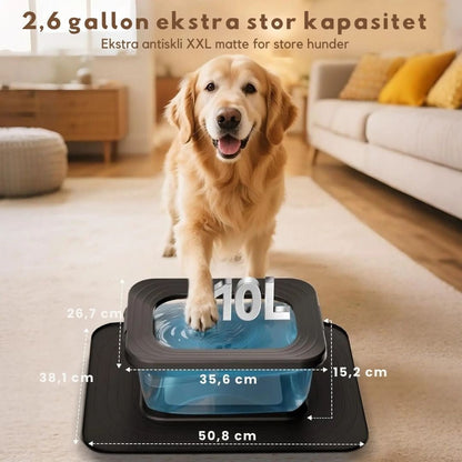 Slurpo™ - Sølefri hundeskål 10L - GodHund