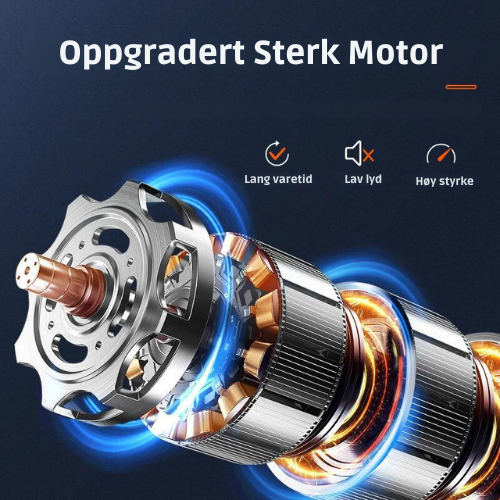 SmoothPaws™ - Oppladbar elektrisk klosliper med LED-lys - Makschill