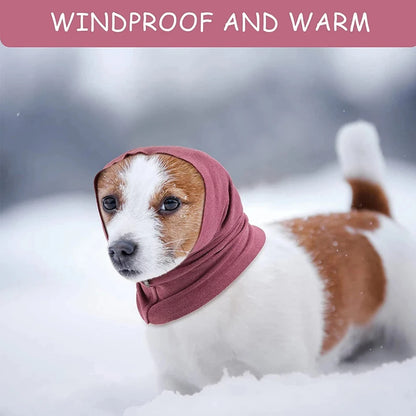 Myk og varm hundelue mot vind