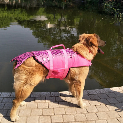 Flytväst för hund, rosa variant