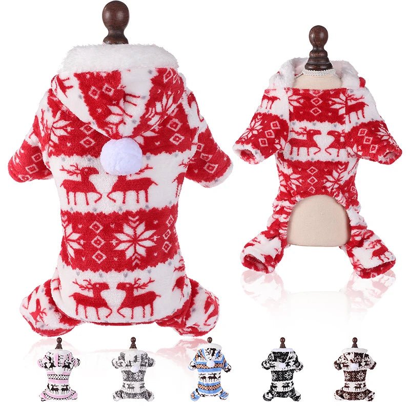 Varm plysj jumpsuit for hund - GodHund