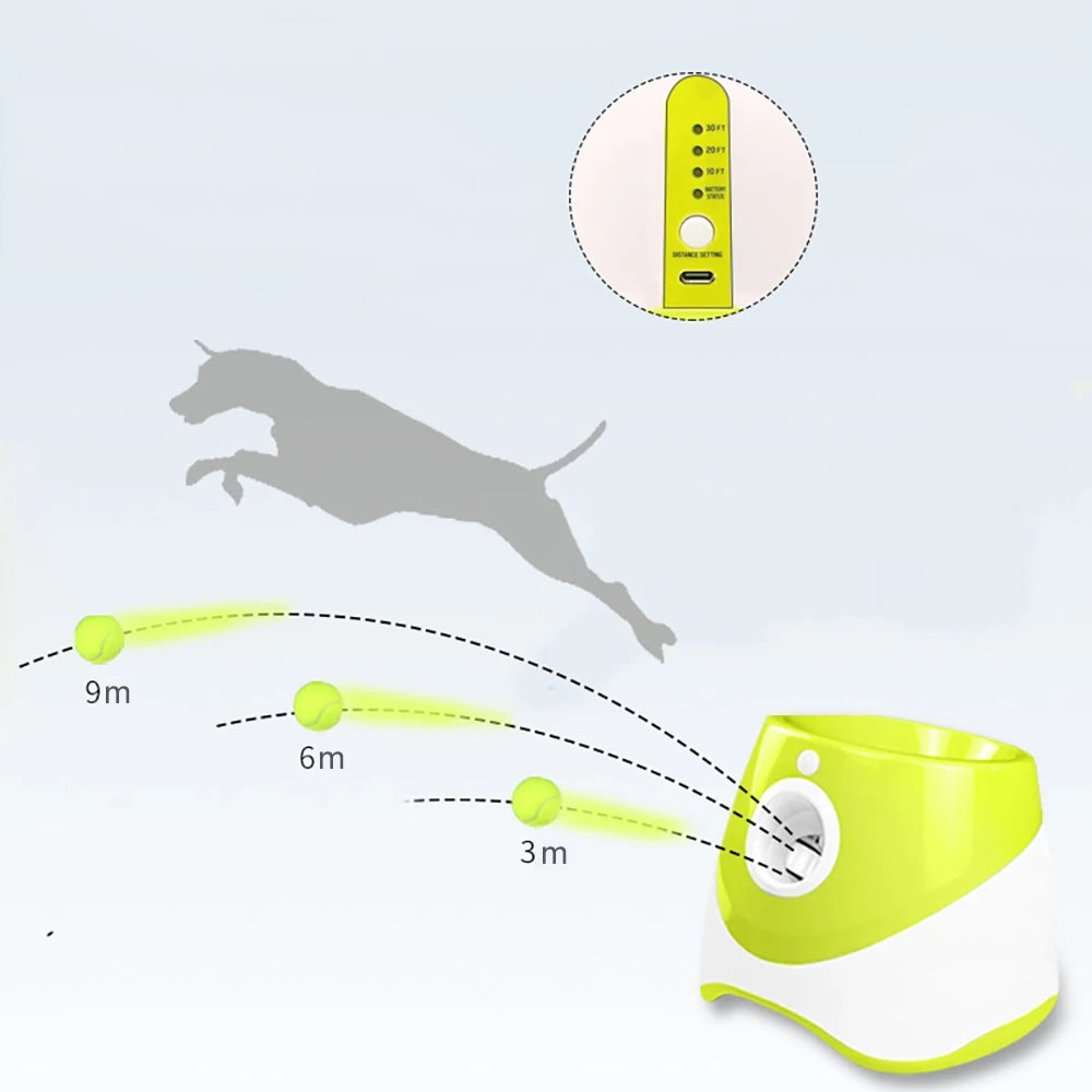 Funzie™ - Automatisk ballkaster til hund
