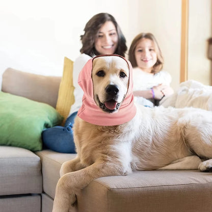 Myk og varm hundelue mot vind