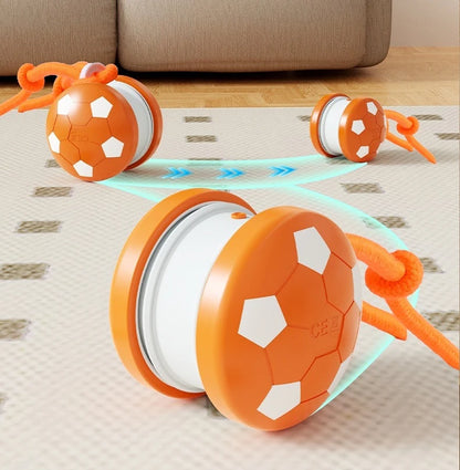 Interaktiv aktivitetsboll för hund, orange variant