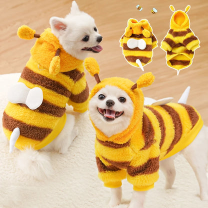 Hundehoodie i biestil
