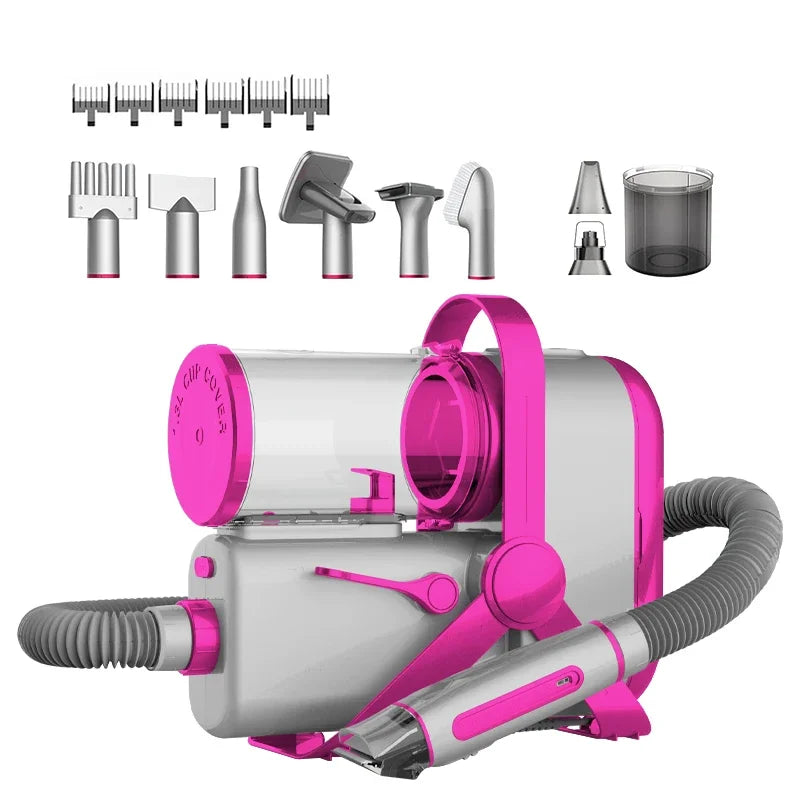 PelsVac Pro™ - Pelspleiesett med 9 deler