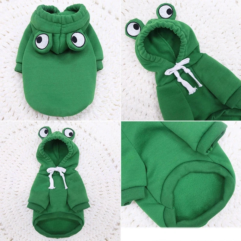 Cute Fruit Dog Clothes for Small Dogs hoodies Warm Fleece Pet Clothing Puppy Cat Costume Coat for French Chihuahua Jacket Suit - GodHund