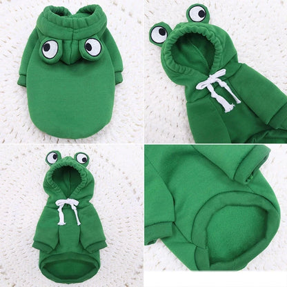 Cute Fruit Dog Clothes for Small Dogs hoodies Warm Fleece Pet Clothing Puppy Cat Costume Coat for French Chihuahua Jacket Suit - GodHund