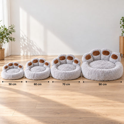 Størrelsesguide ComfyDog hundeseng: 50, 60, 70 og 90 cm