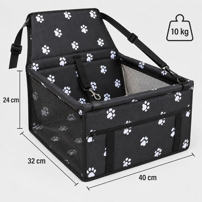 Bilsete for hund 40 x 32 x 24 cm, opptil 10 kg