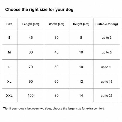 Soft, Cushion-Shaped Plush Dog Bed - product image 6