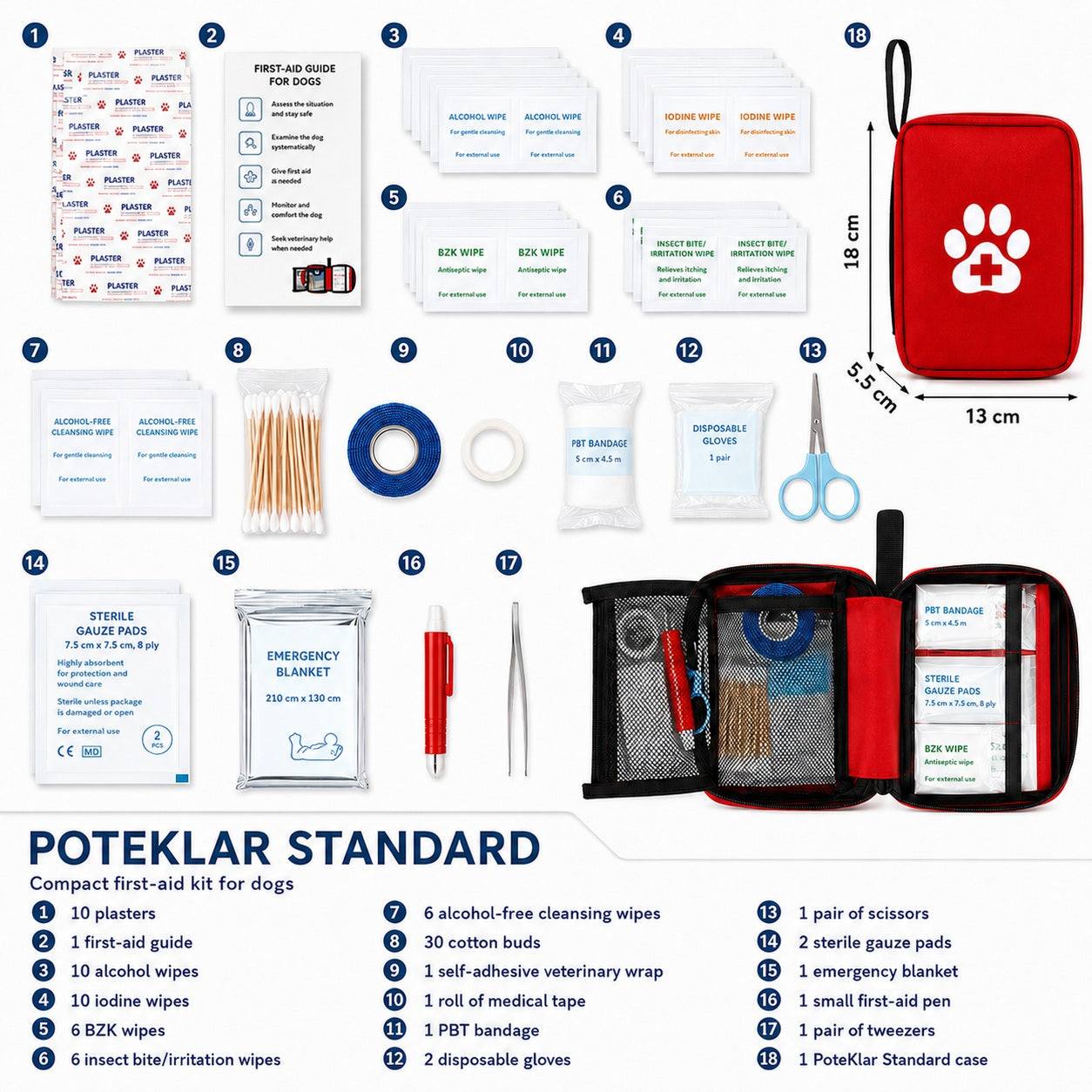 PoteKlar™ - Dog First Aid Kit - product image 5