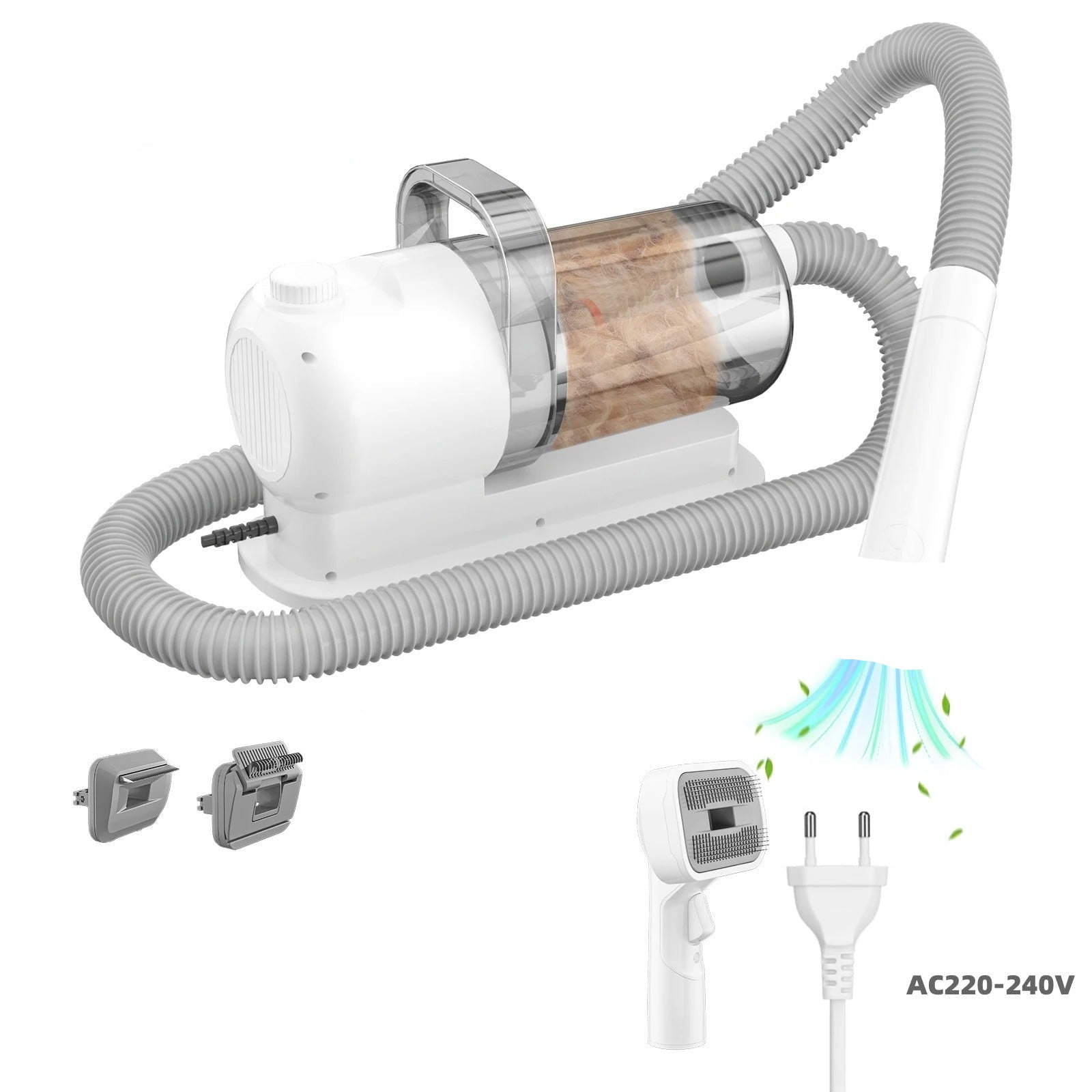 PelsVac™ Mini – Borstning och dammsugning i ett