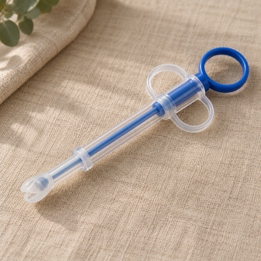 MedisinHjelper doseringssprøyte til hund i klar plast med blå fingerring