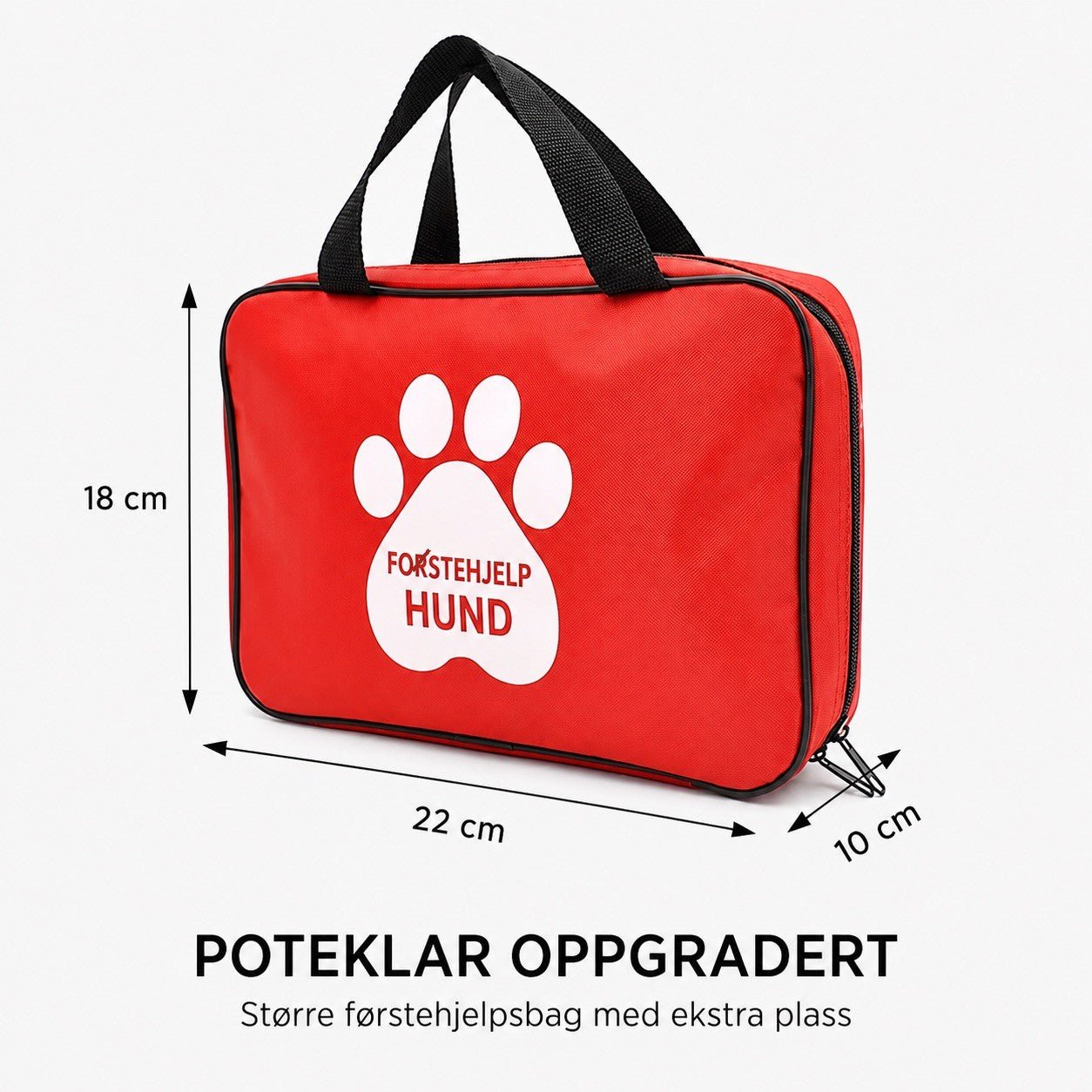 PoteKlar™ - førstehjelpsmappe for hund - GodHund